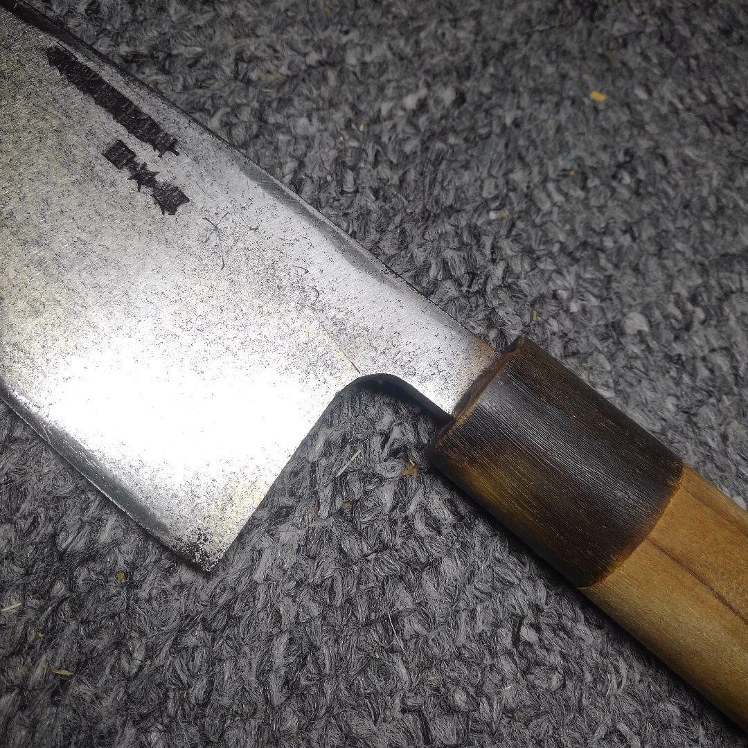 ONo.727　中古　日本橋木屋　出刃包丁(創業寛政四年　日本橋)