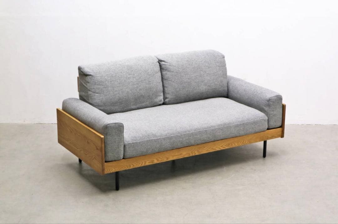 お値下げ‼️unico、TREL(トレル)、カバーリングソファ、2.5シーター
