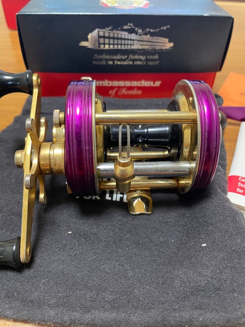 k*m様 最終　アブ　アンバサダー　6500CDL 限定品　紫＆金078/200
