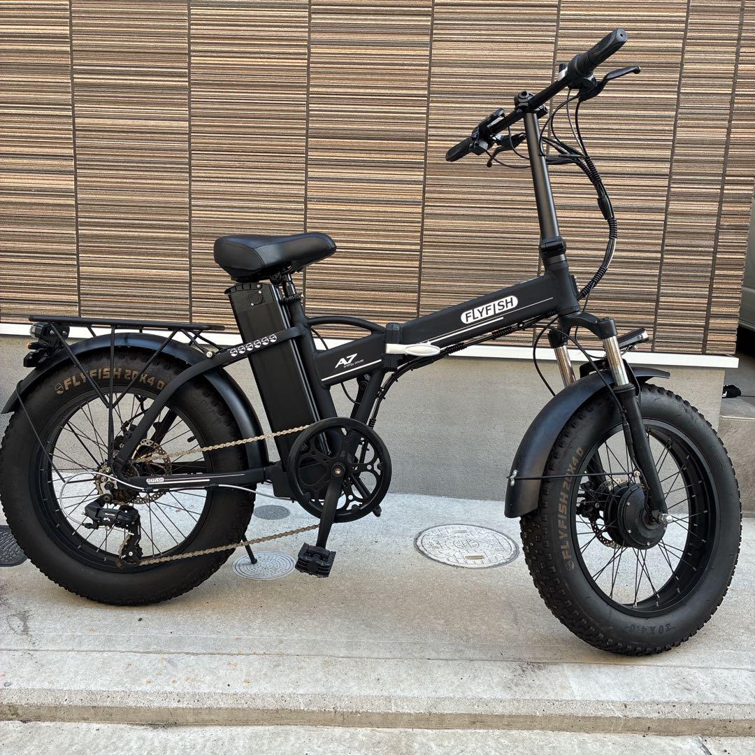 FLYFISH A7 電動アシスト自転車 ブラック