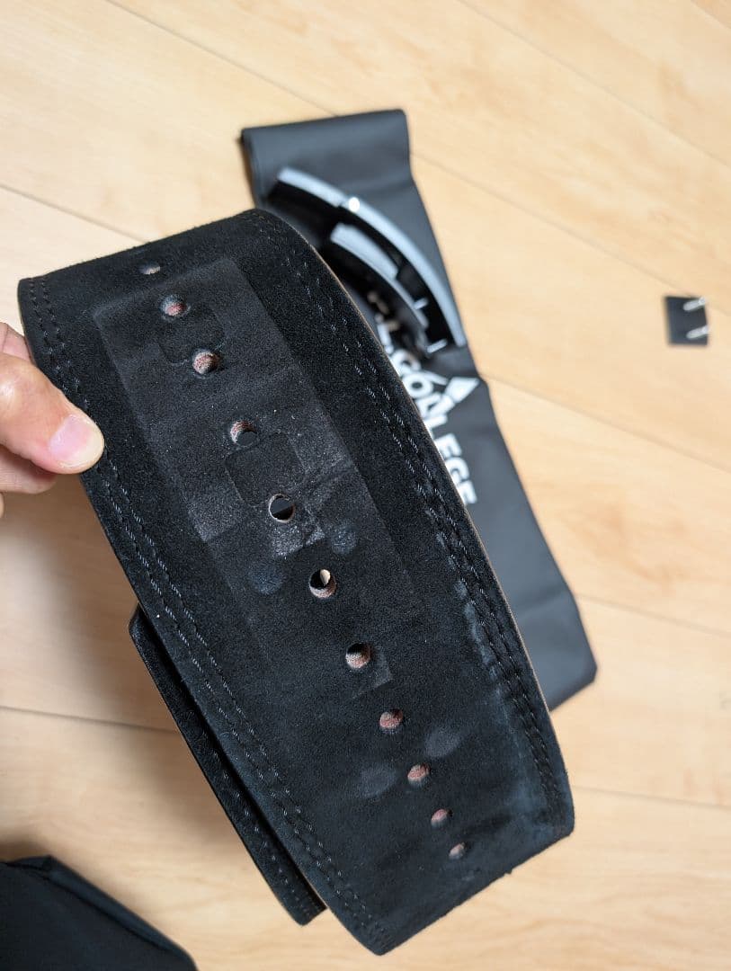 plカレッジ　パワーベルト　トレーニングベルト　旧型