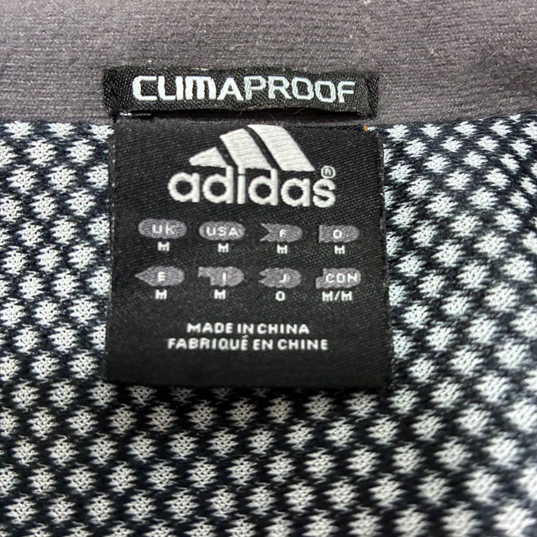 2010年製 adidas CLIMAPROOF セットアップ 黒金