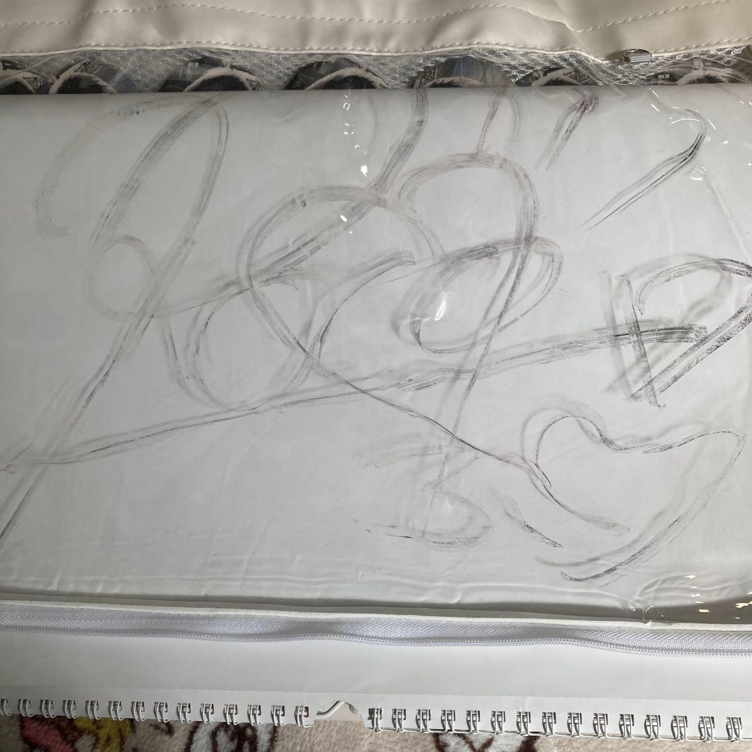 ろこまこあこ　直筆サイン入り　いたば　痛バッグ　白