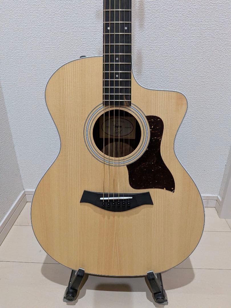 【美品・メンテ済】Taylor 214ce (2023年購入) エレアコ