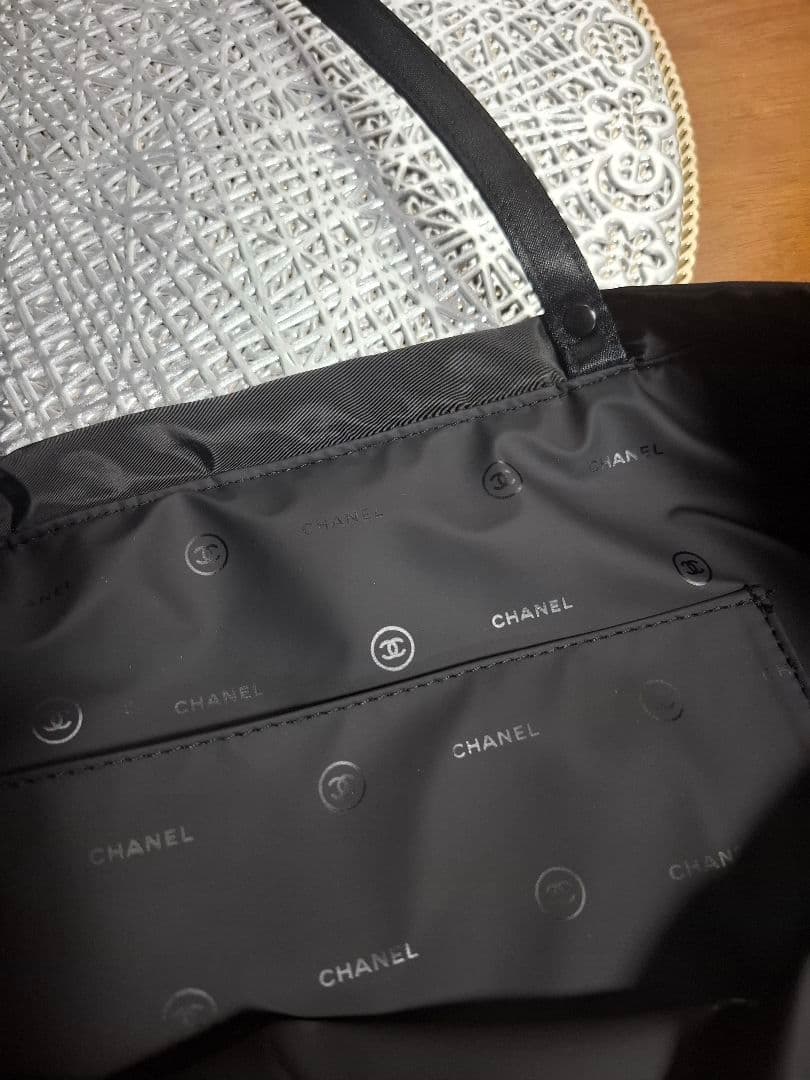 CHANEL MAKEUP ブラック トートバッグ　ノベルティ
