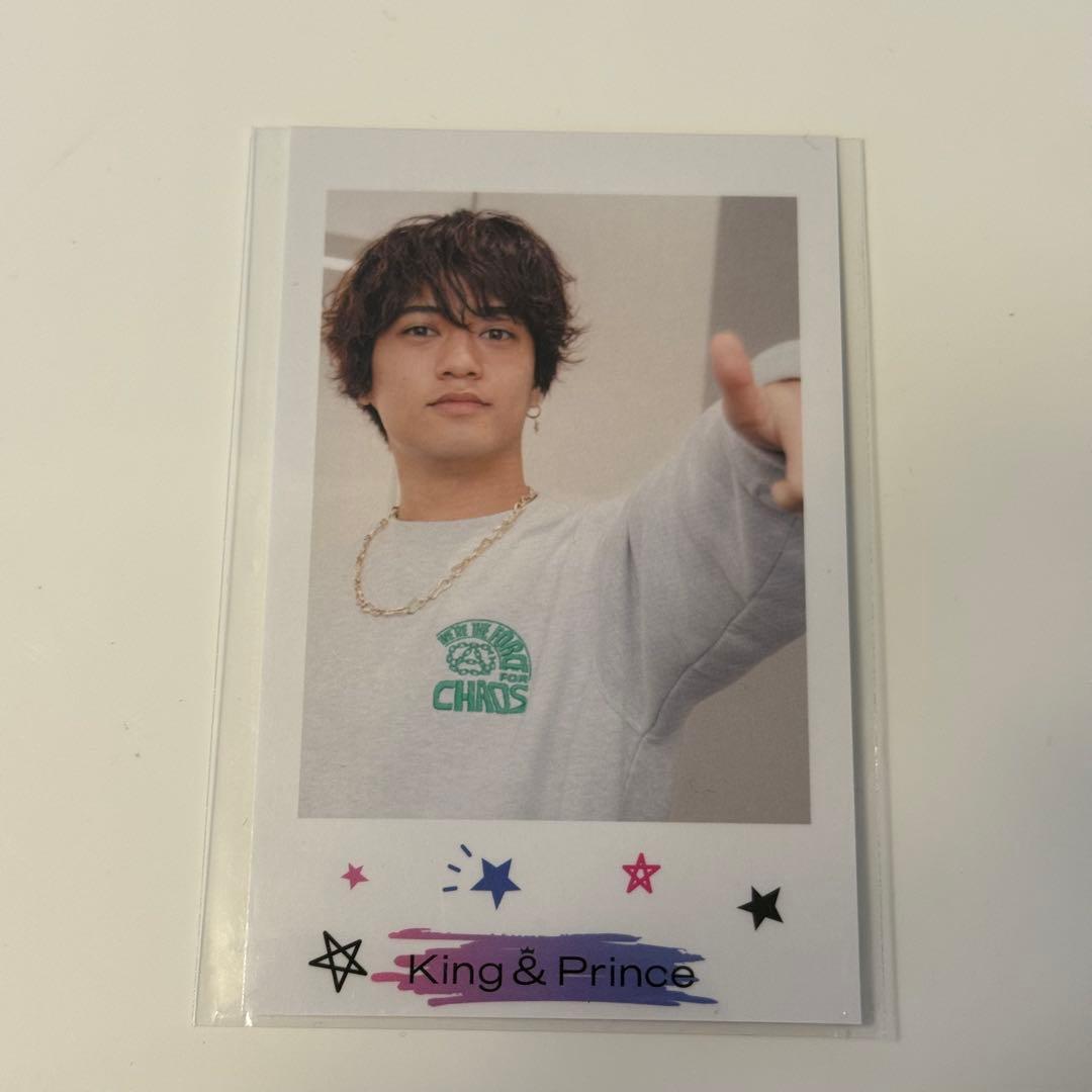 King & Prince キンプリチェキ風トレカRe:ERA会場限定特典