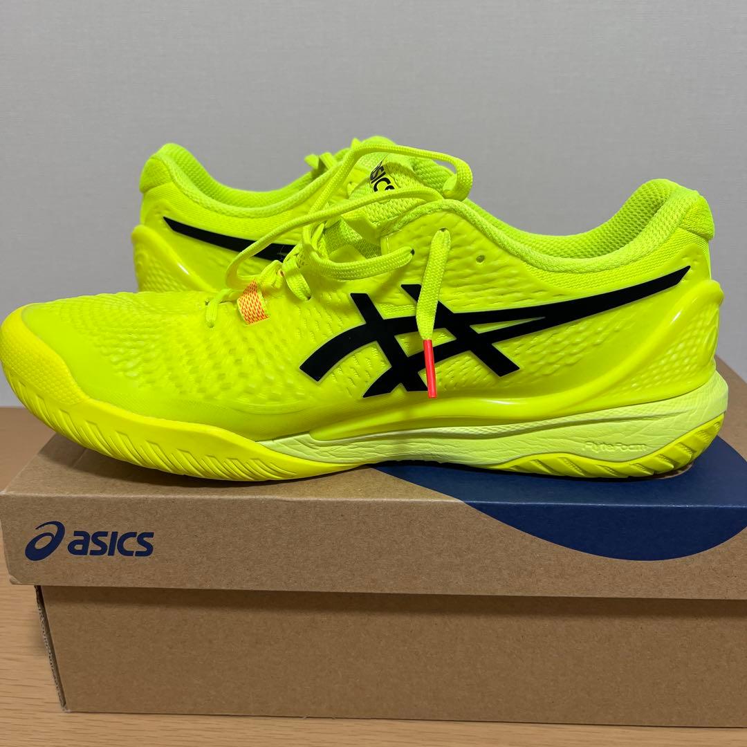 Asics GEL-RESOLUTION 9 PARIS 27.0cm イエロー
