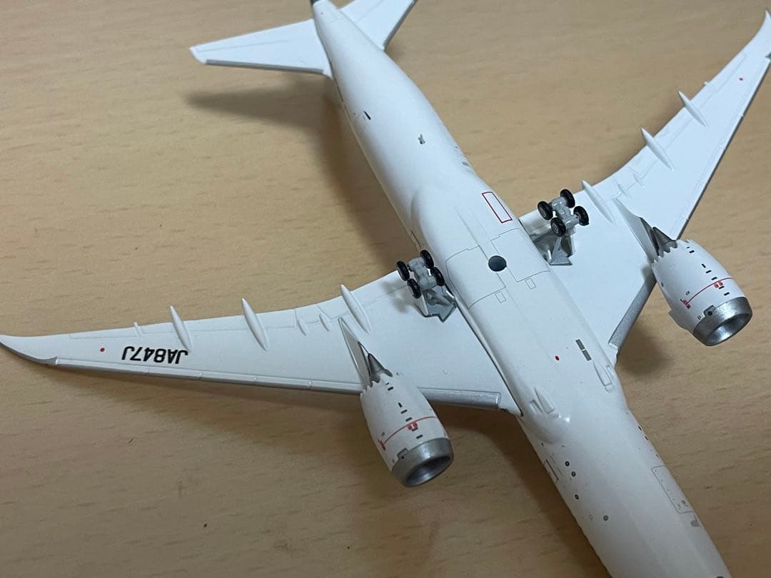 【カスタム品】JAL B787-8 JA847J (国内線機材) 1/400