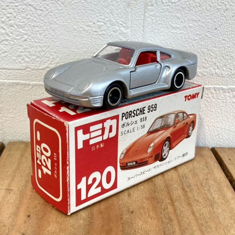 絶版 トミカ ポルシェ 959 日本製