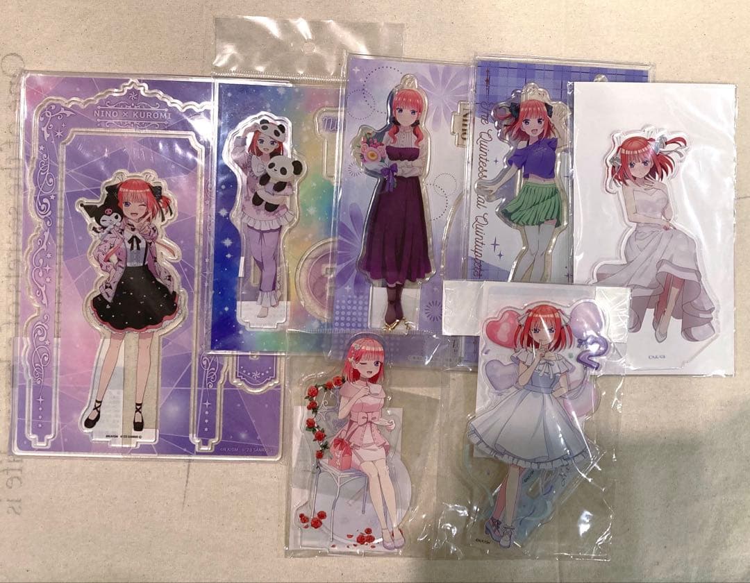 五等分の花嫁　中野二乃　アクリルスタンド29点セット