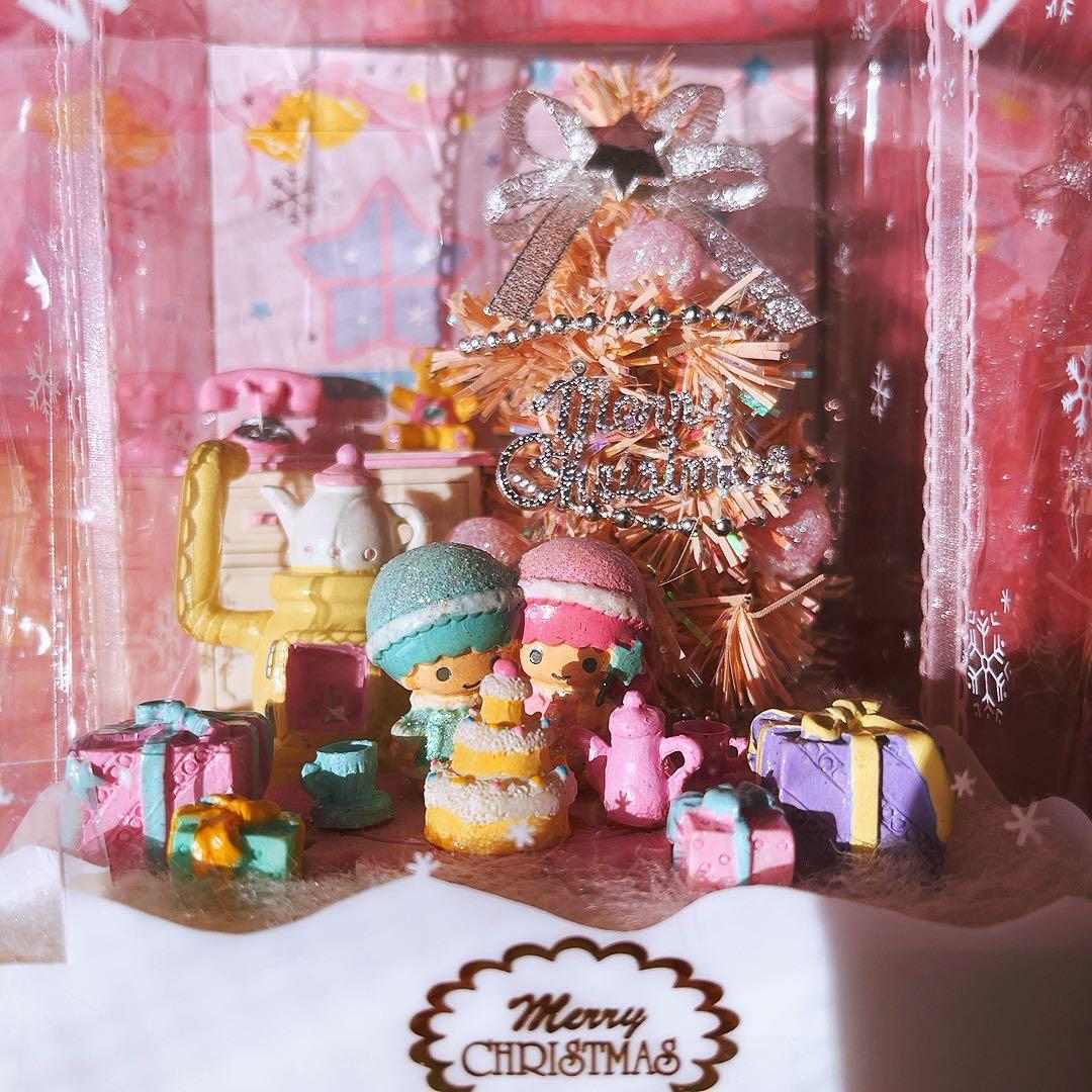 希少レア　キキララ　ジオラマエンビツリー　クリスマス　2004年製 サンリオ