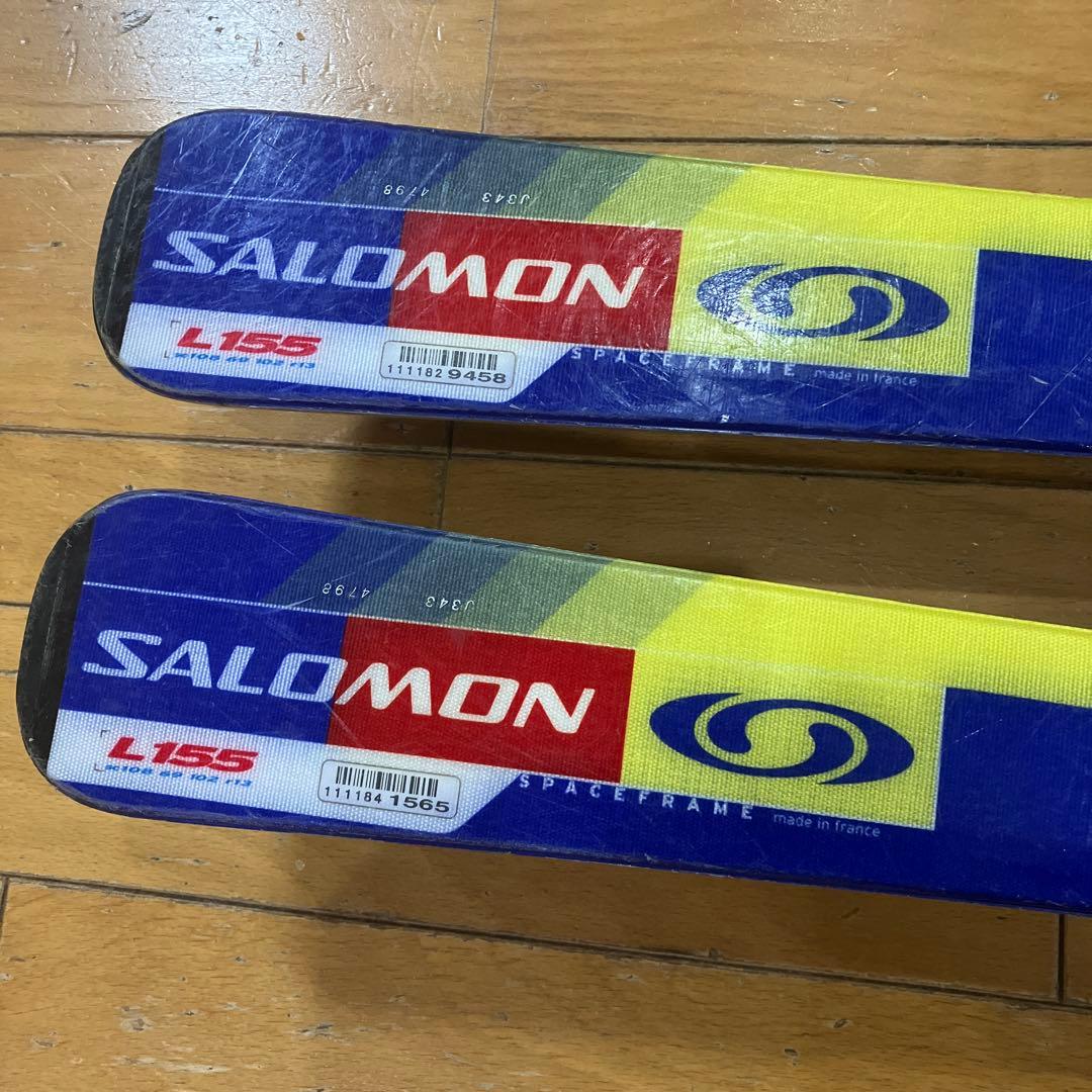 Salomon demo 8 スキー 板 バインディング付き L155
