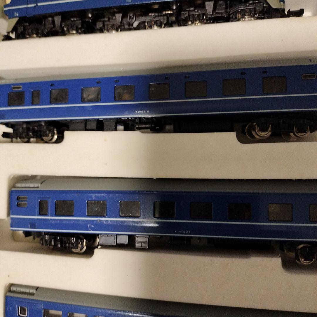 鉄道模型　1/150 国鉄 EF66 14系14形寝台特急 6両 92027