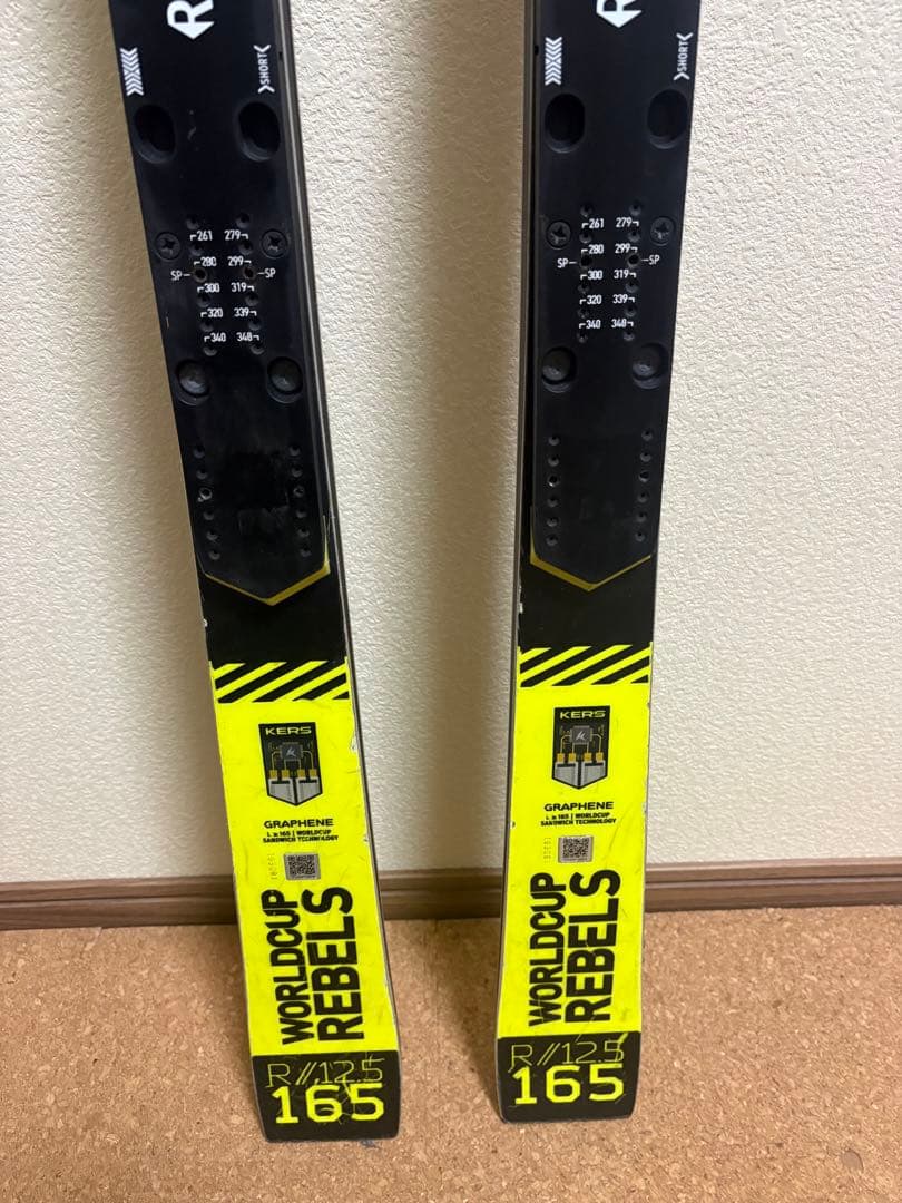 HEAD ISL RD スキー板 165cm イエロー