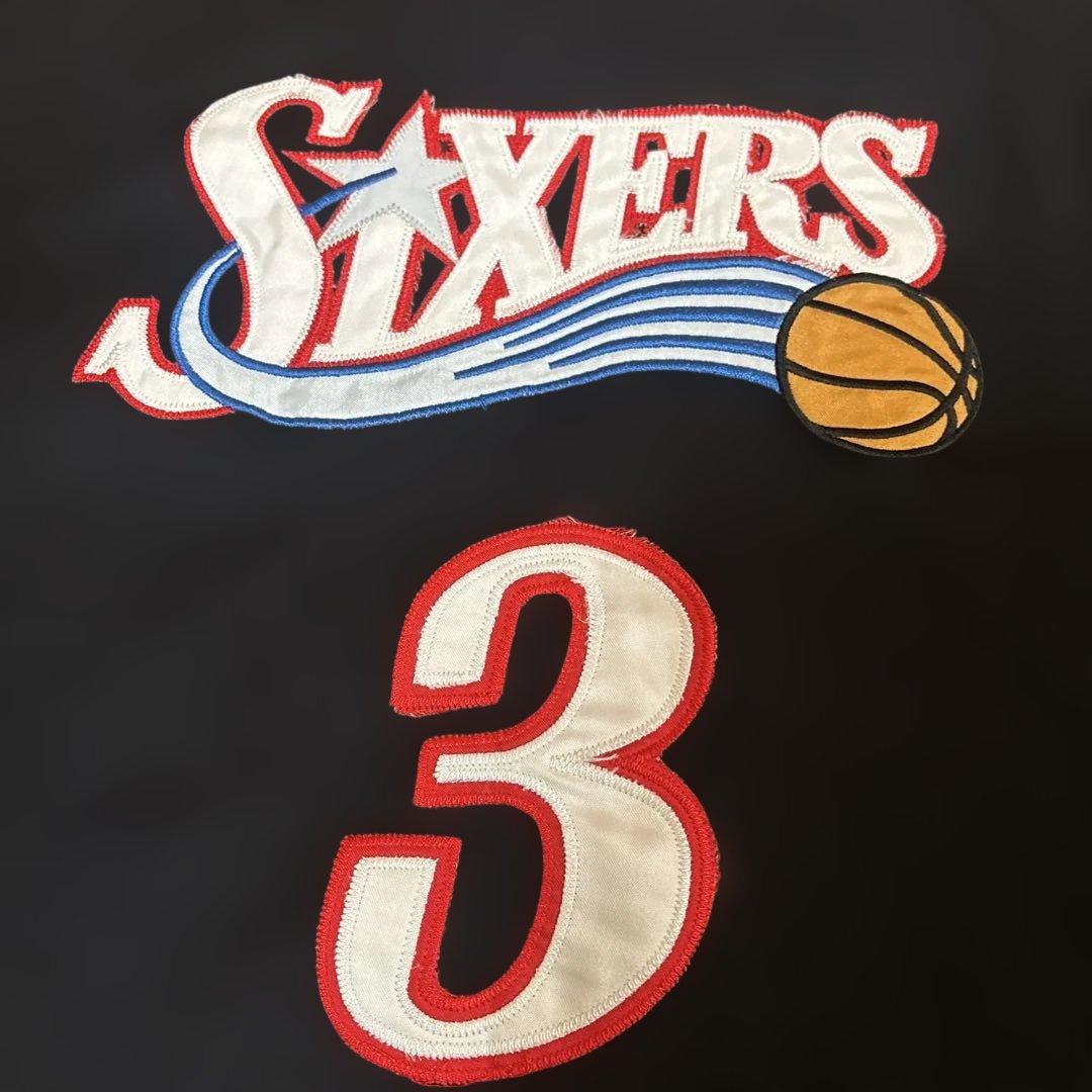 【希少！刺繍ユニフォーム】NBA アイバーソン ユニフォーム