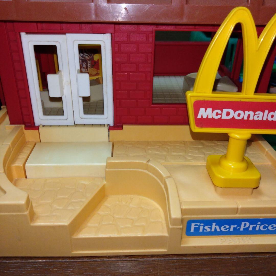 マクドナルド　ビンテージ　フィッシャープライス　ごっこ遊び　チャンキーピープル