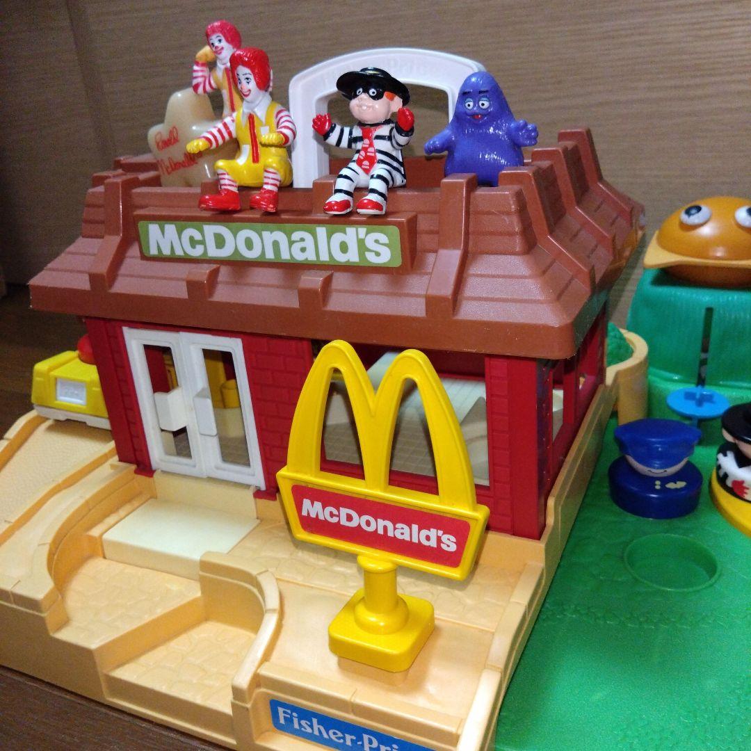 マクドナルド　ビンテージ　フィッシャープライス　ごっこ遊び　チャンキーピープル