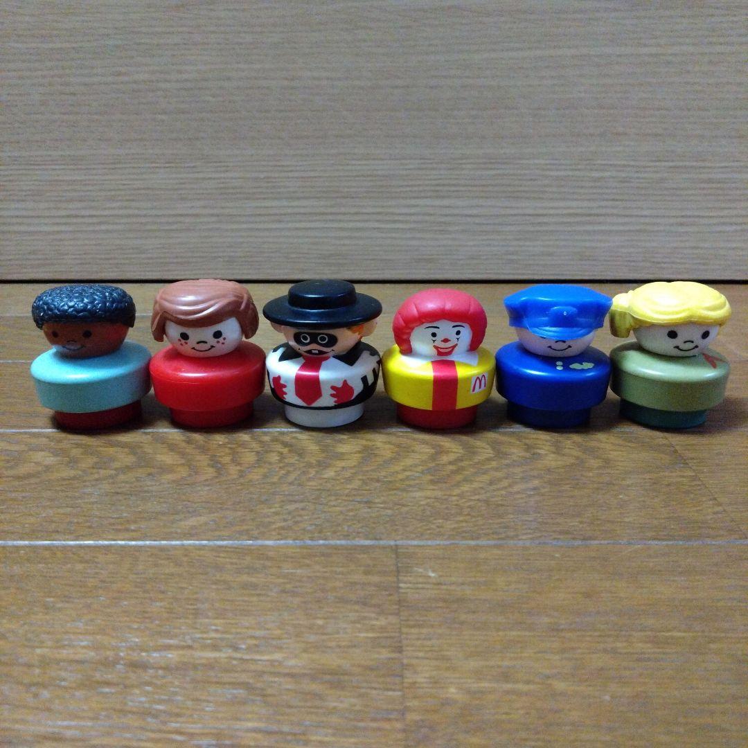 マクドナルド　ビンテージ　フィッシャープライス　ごっこ遊び　チャンキーピープル