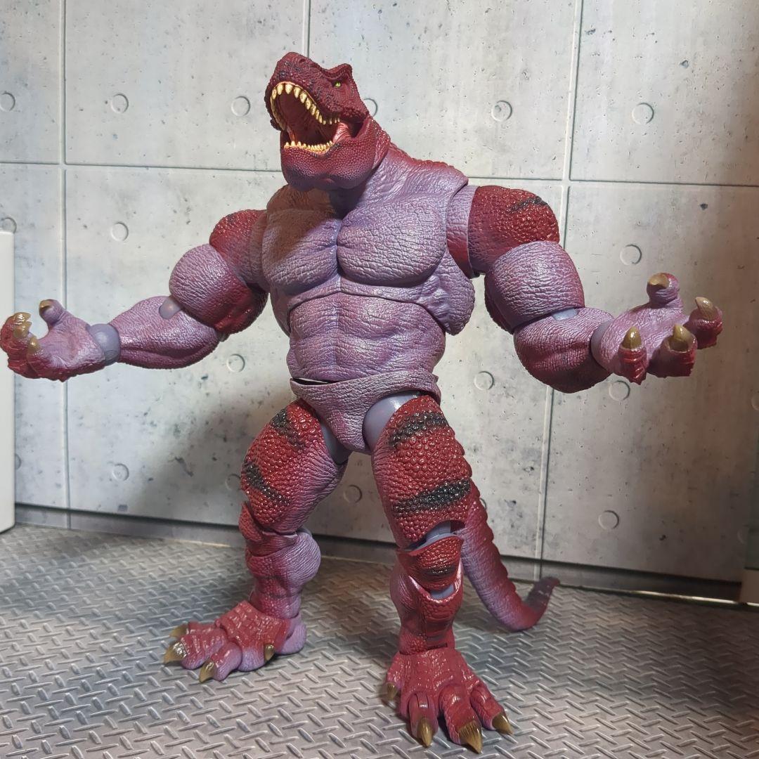 1/12 AXYTOYS ティラノサウルス部族兵士 レッド