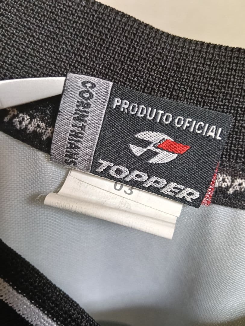 超希少！レトロ！トッパー製 コリンチャンス トレーニングトップ 2000年頃 G