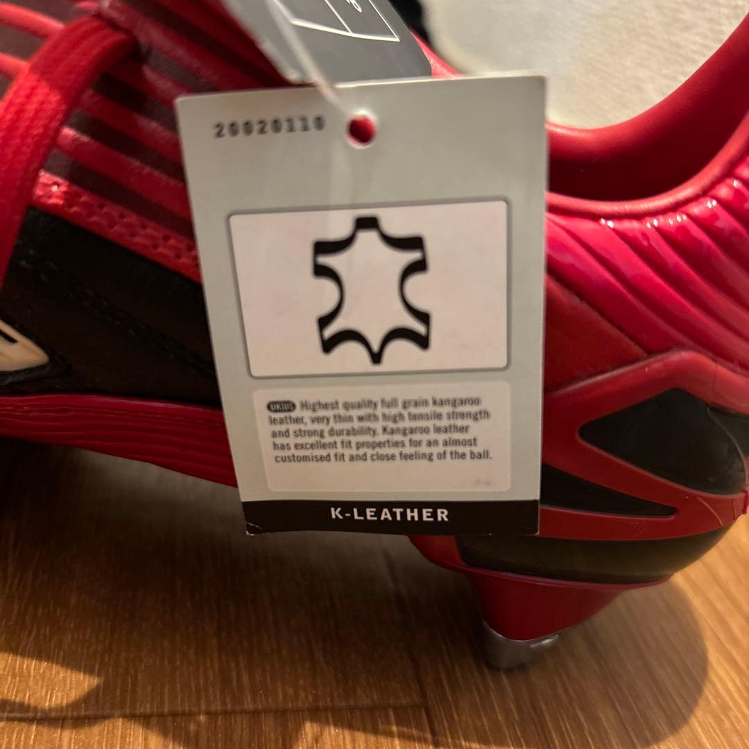 25cm adidas Predator 赤/黒 スパイクシューズ