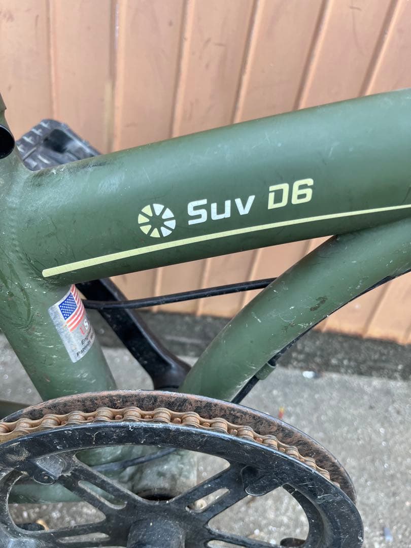 未整備　DAHON SUV D6 折り畳み自転車　20インチ
