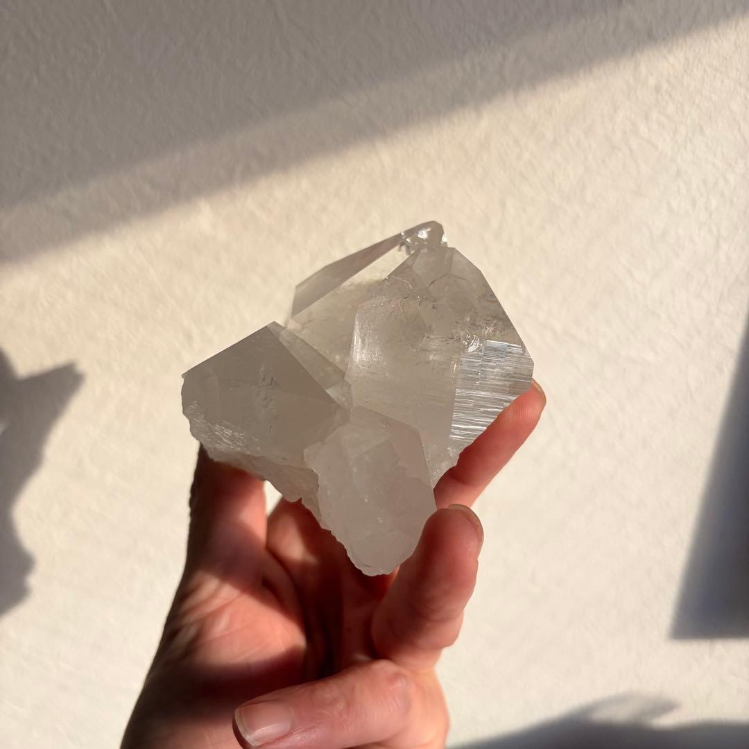 【ヒマラヤ水晶】マニカラン産 クラスター 312g 浄化 逸品