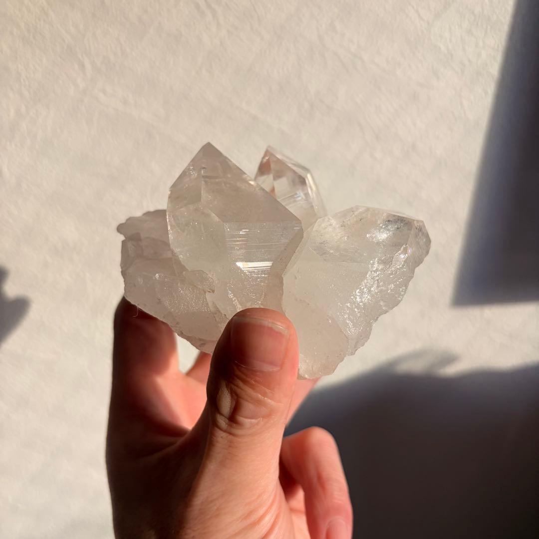 【ヒマラヤ水晶】マニカラン産 クラスター 312g 浄化 逸品
