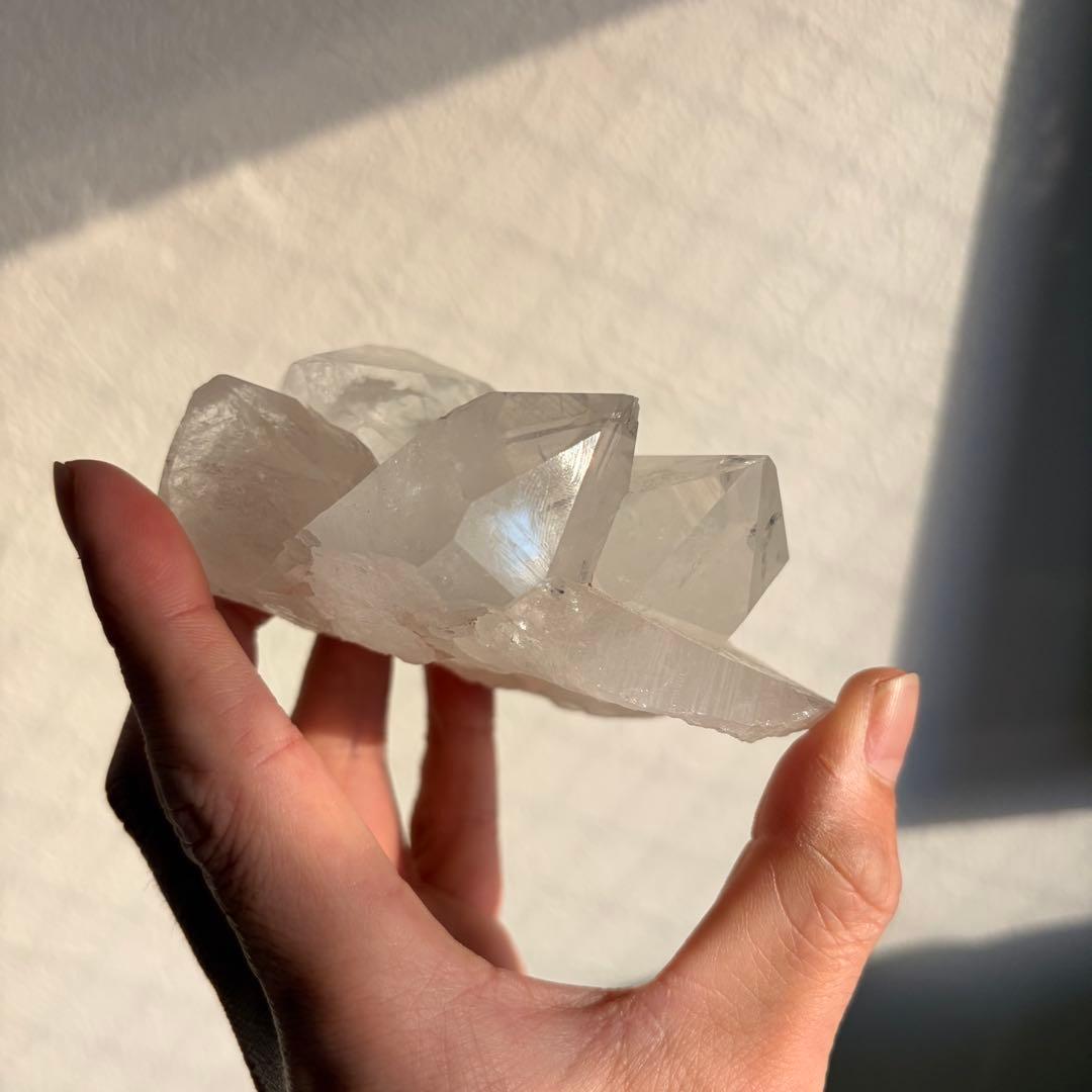 【ヒマラヤ水晶】マニカラン産 クラスター 312g 浄化 逸品