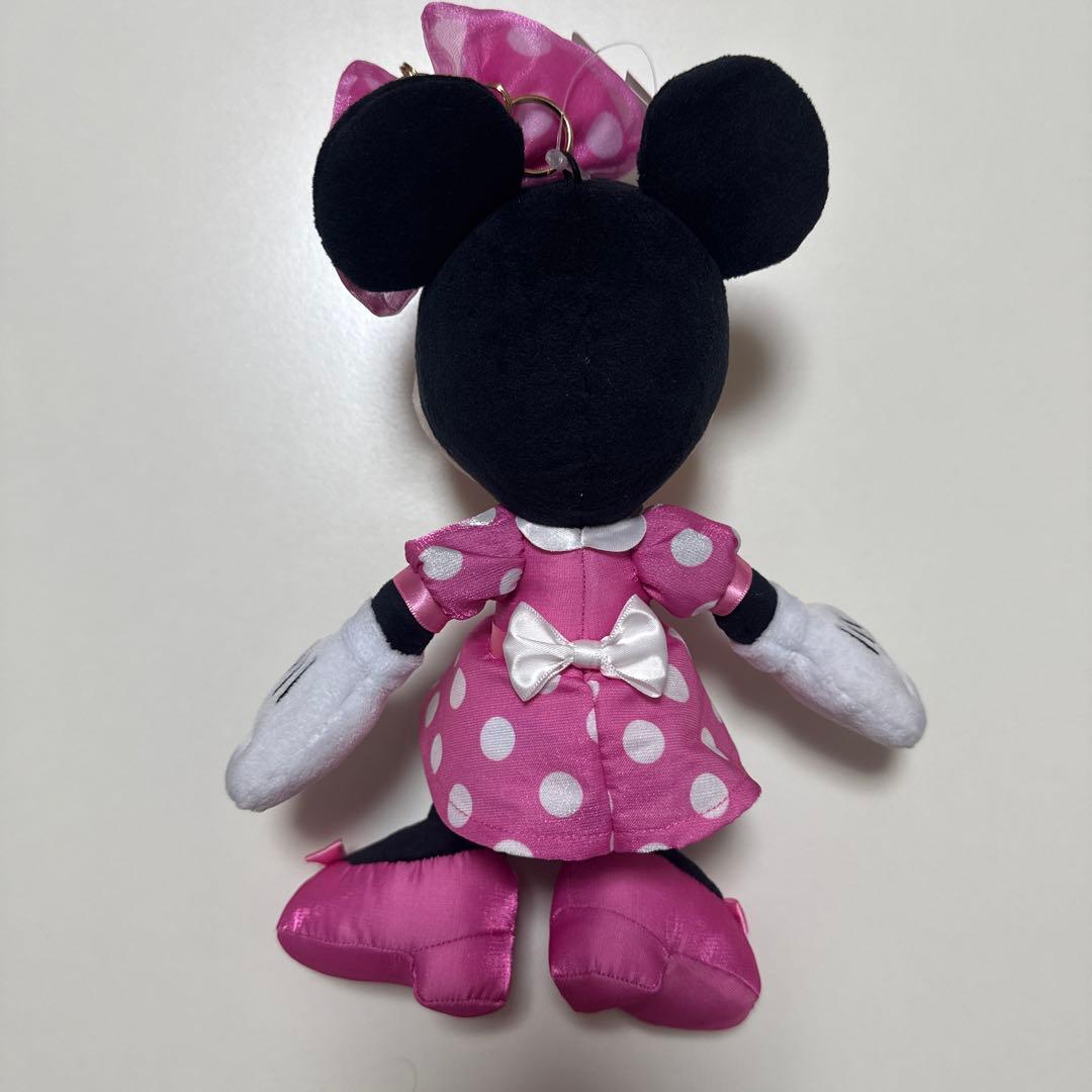 ミニー ぬいぐるみチャーム ピンク