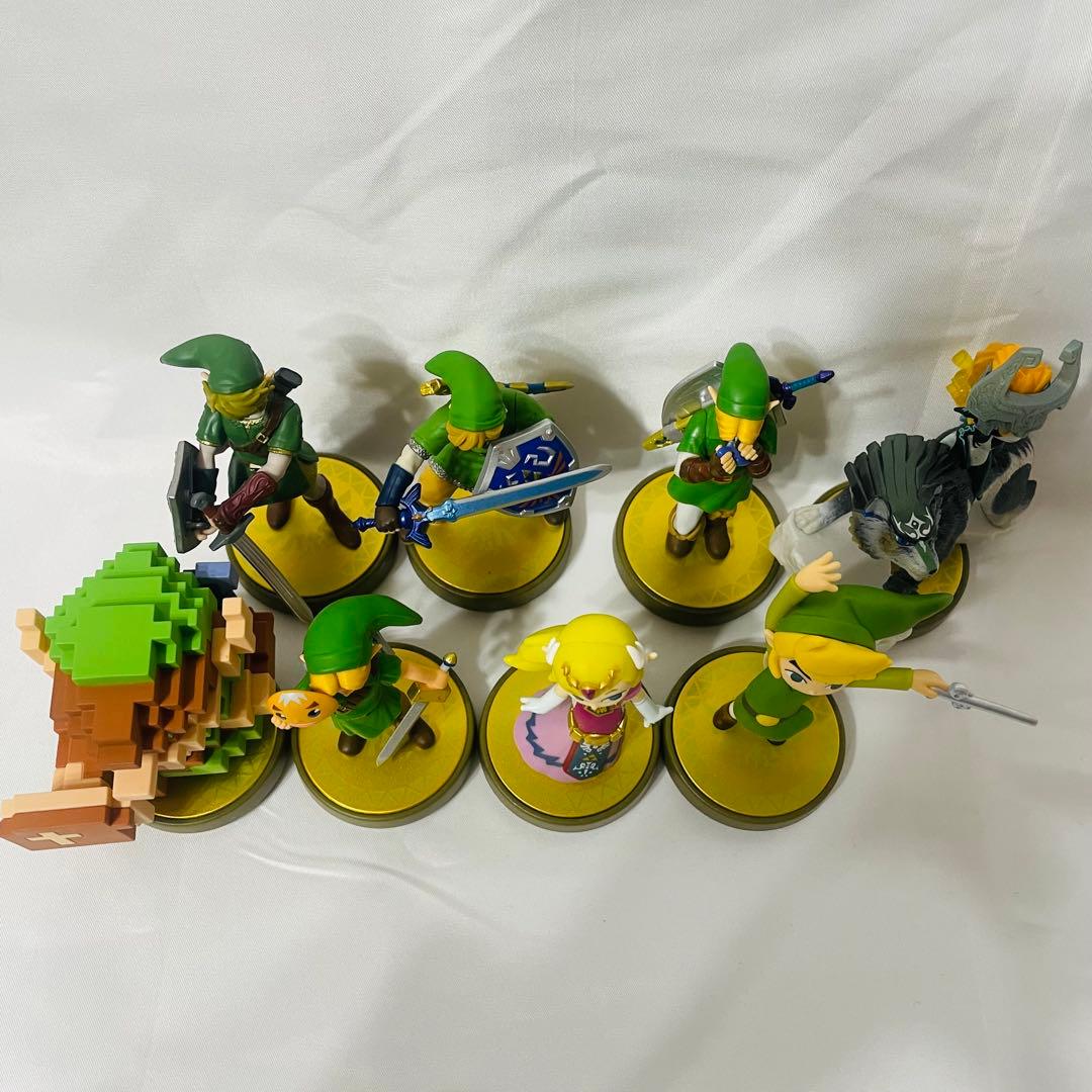 amiibo ゼルダ 歴代リンク等 8体セット