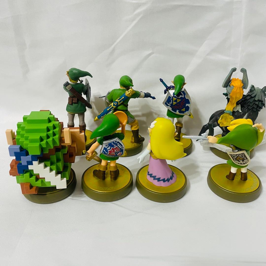 amiibo ゼルダ 歴代リンク等 8体セット