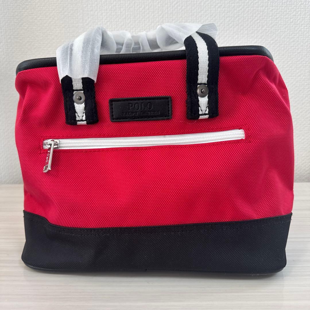 POLO ゴルフバッグ 赤黒