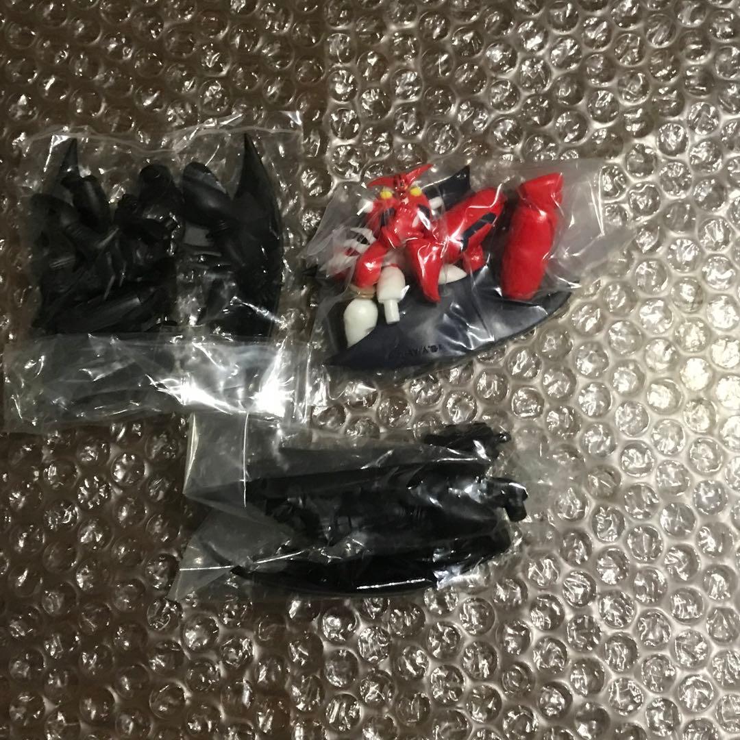 HGシリーズ真ゲッターロボ塗装版、ブラック版ゲッター1特製クリアフィギュアセット