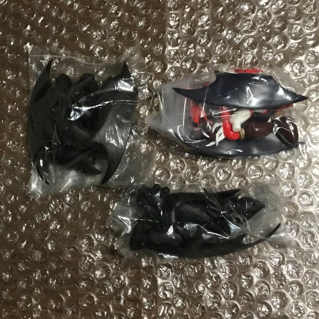 HGシリーズ真ゲッターロボ塗装版、ブラック版ゲッター1特製クリアフィギュアセット