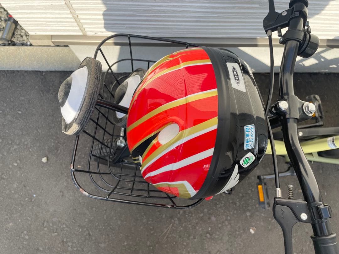 自転車　16インチ　子供用　used カーキ　北海道　直接渡し