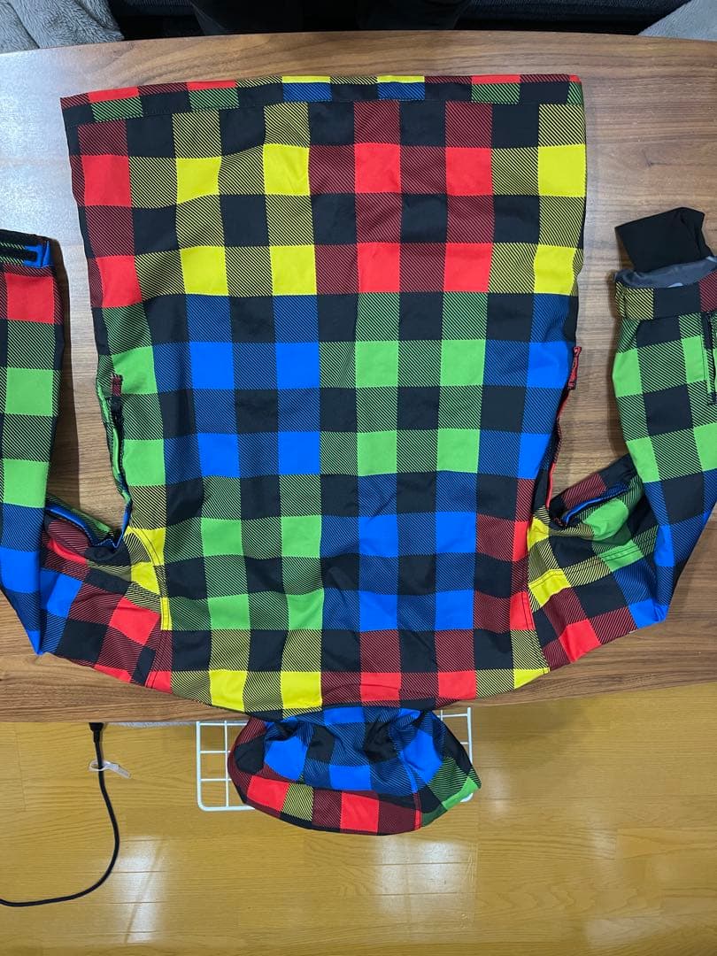 newrail マルチカラー スノーボードウェア M ズボン　L セット