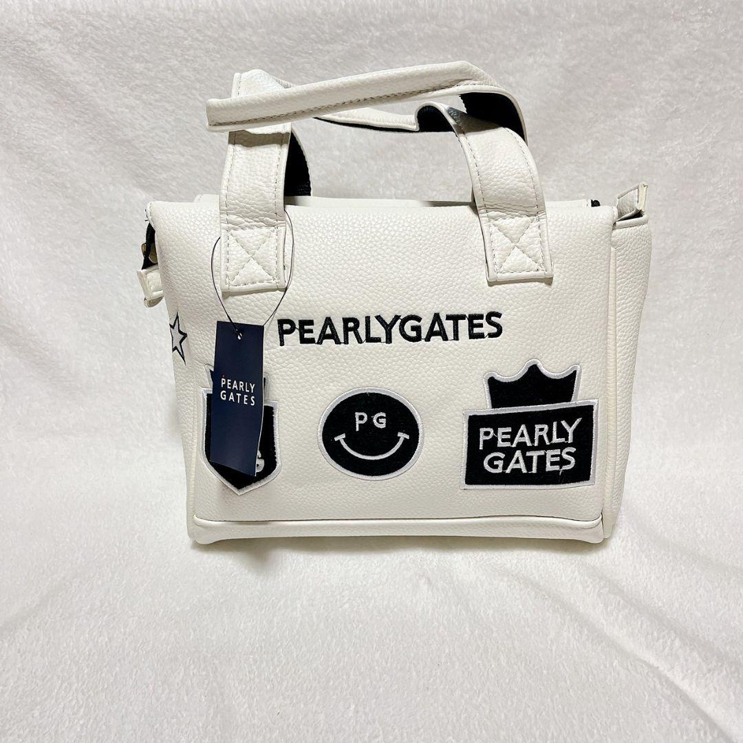 新品　パーリーゲイツ　ゴルフ　カートバッグ　ラウンドバッグ　ホワイト