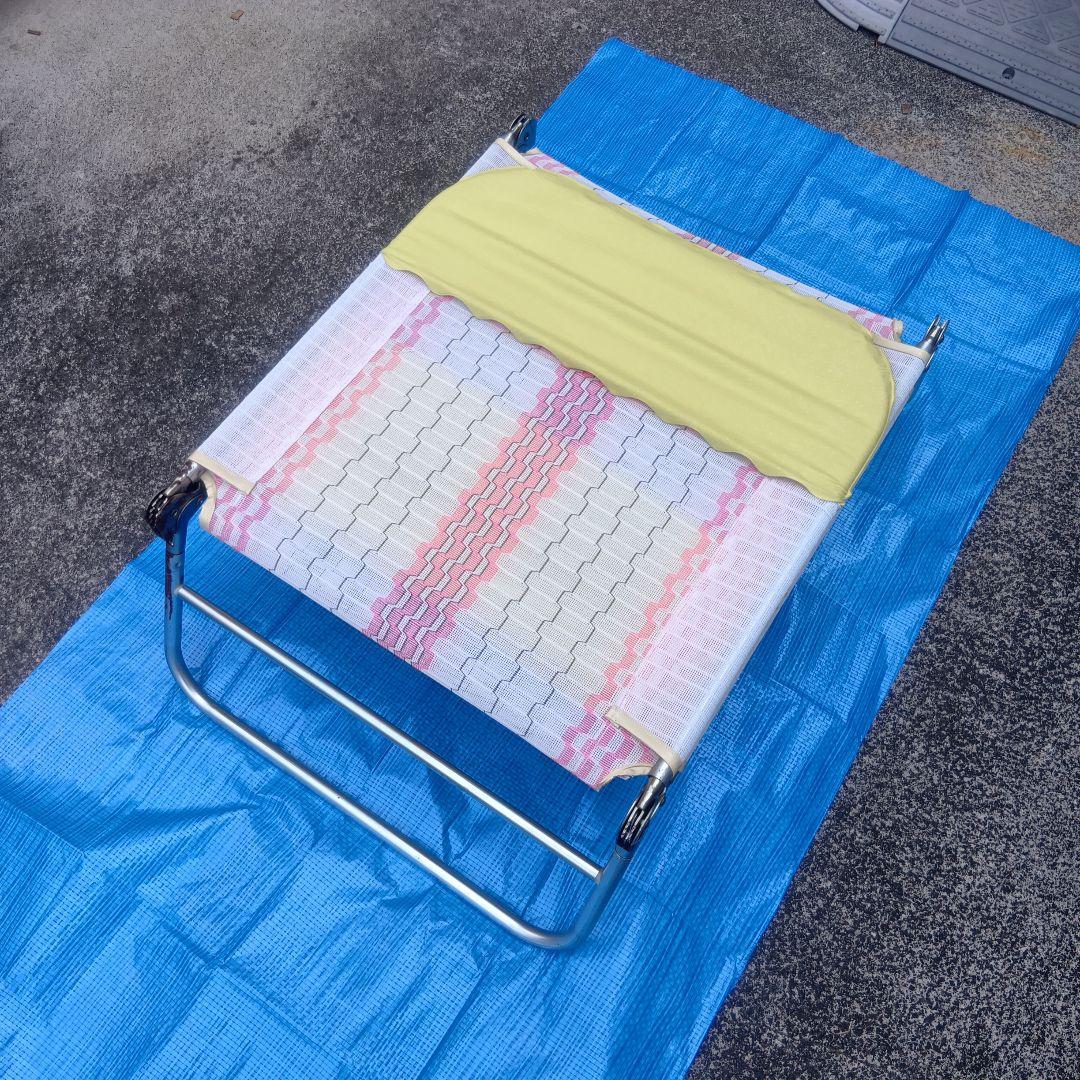 サマーベッド　ボンボンベッド　 レトロポップ　昭和レトロ