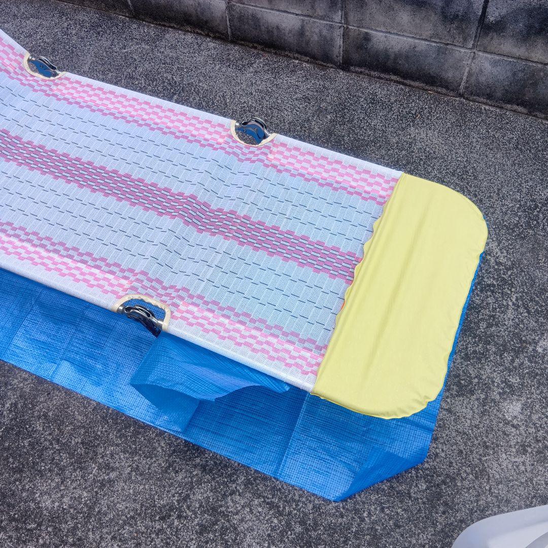 サマーベッド　ボンボンベッド　 レトロポップ　昭和レトロ