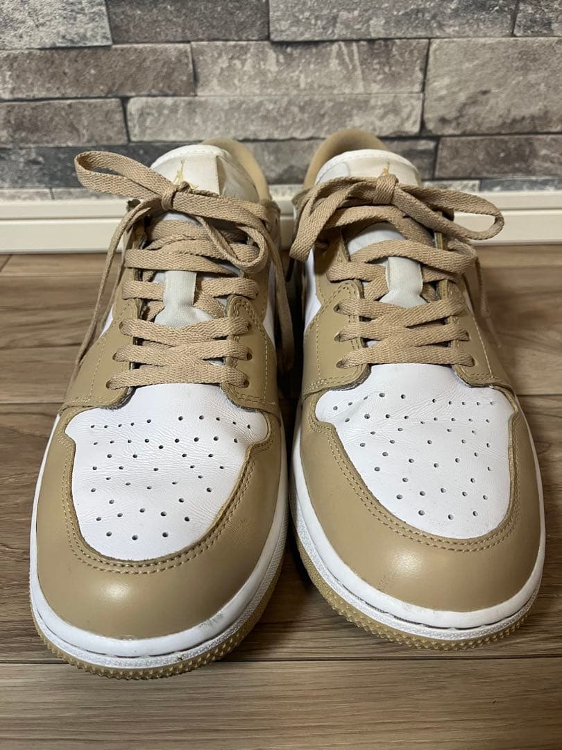 ゴルフシューズ　29 センチ　Nike Air Jordan ベージュ/ホワイト