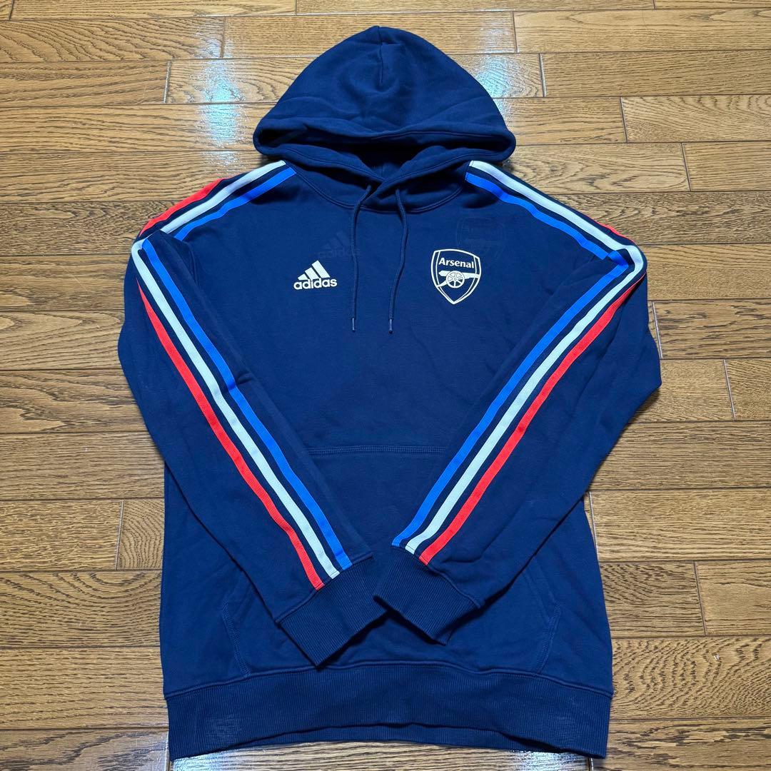 アーセナル Arsenal adidas パーカー ネイビー
