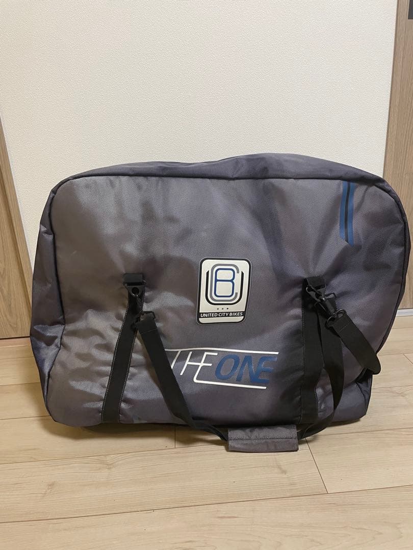 折りたたみ式電動アシスト自転車 グレー　THE ONE