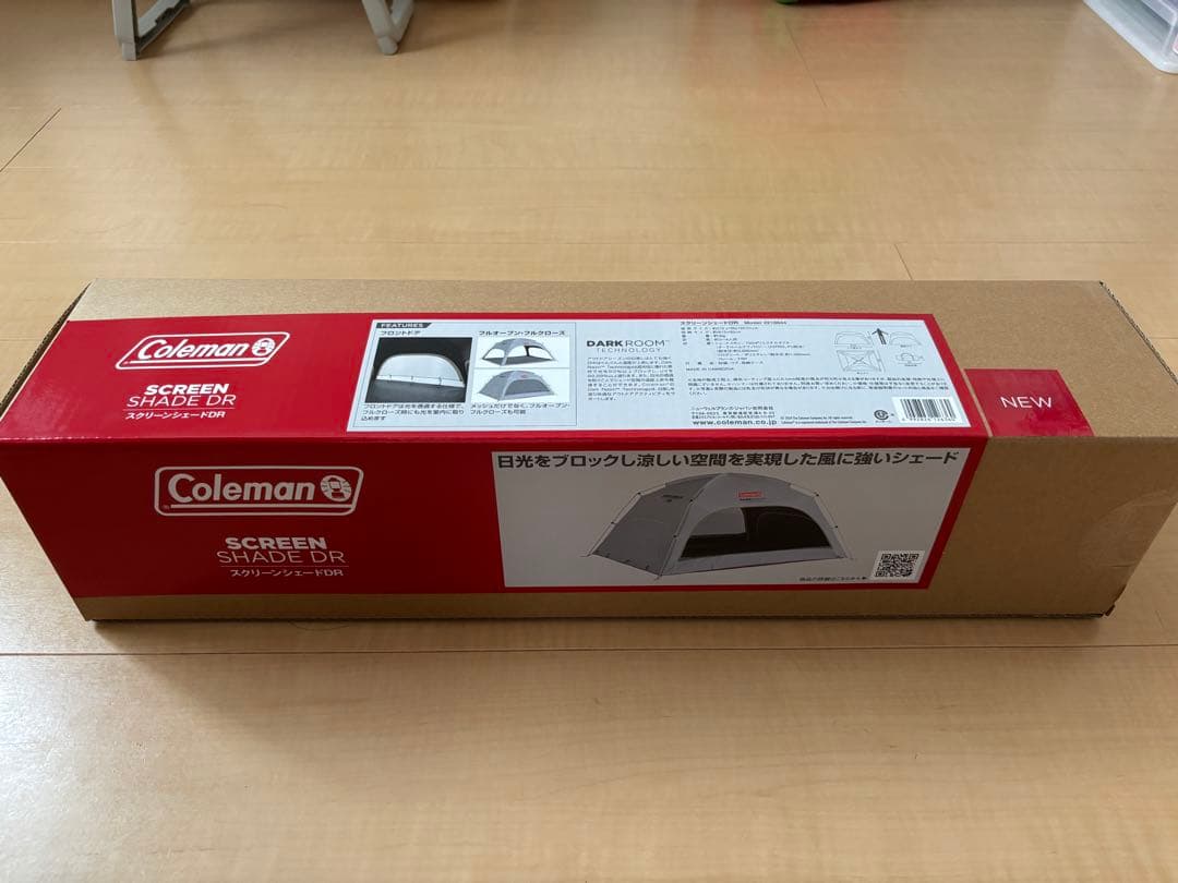 【新品未使用】Coleman スクリーンシェードDR