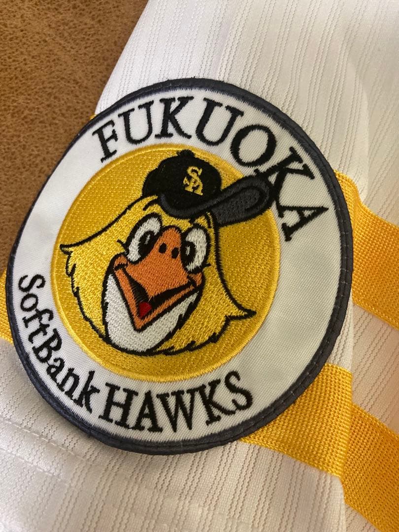 【美品】周東佑京 ホーム ユニフォーム Lサイズ ソフトバンクホークス