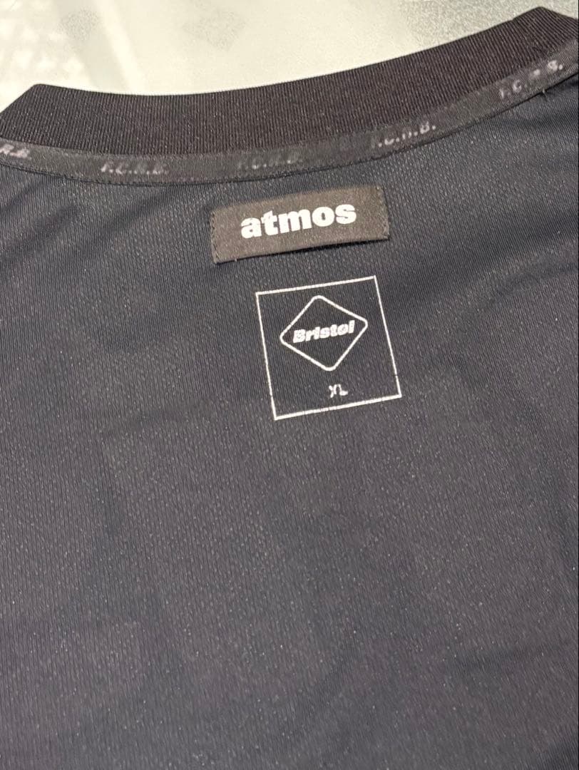最終価格希少Bristol × atmos プラシャツ黒 XLサイズ