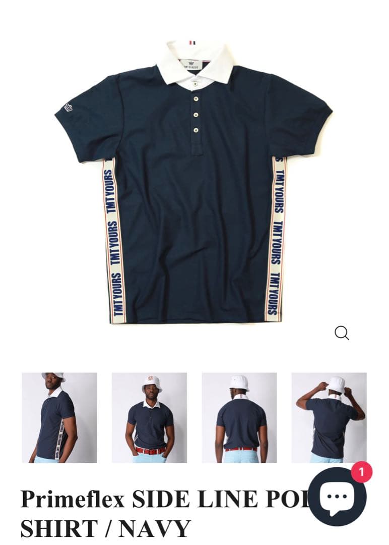 TMT GOLF ゴルフポロシャツ