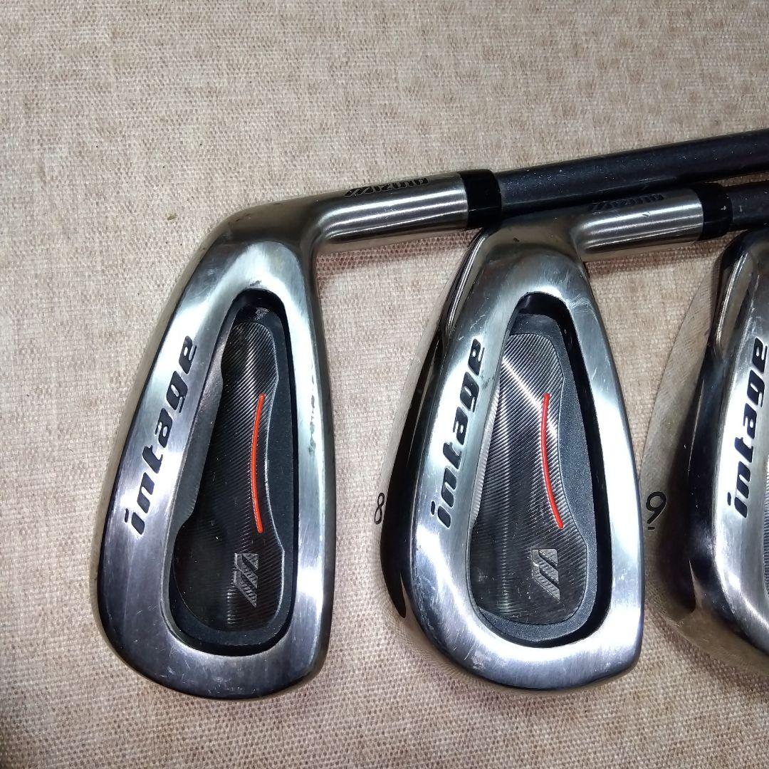MIZUNO レディース アイアンセット SW.PW.9~7
