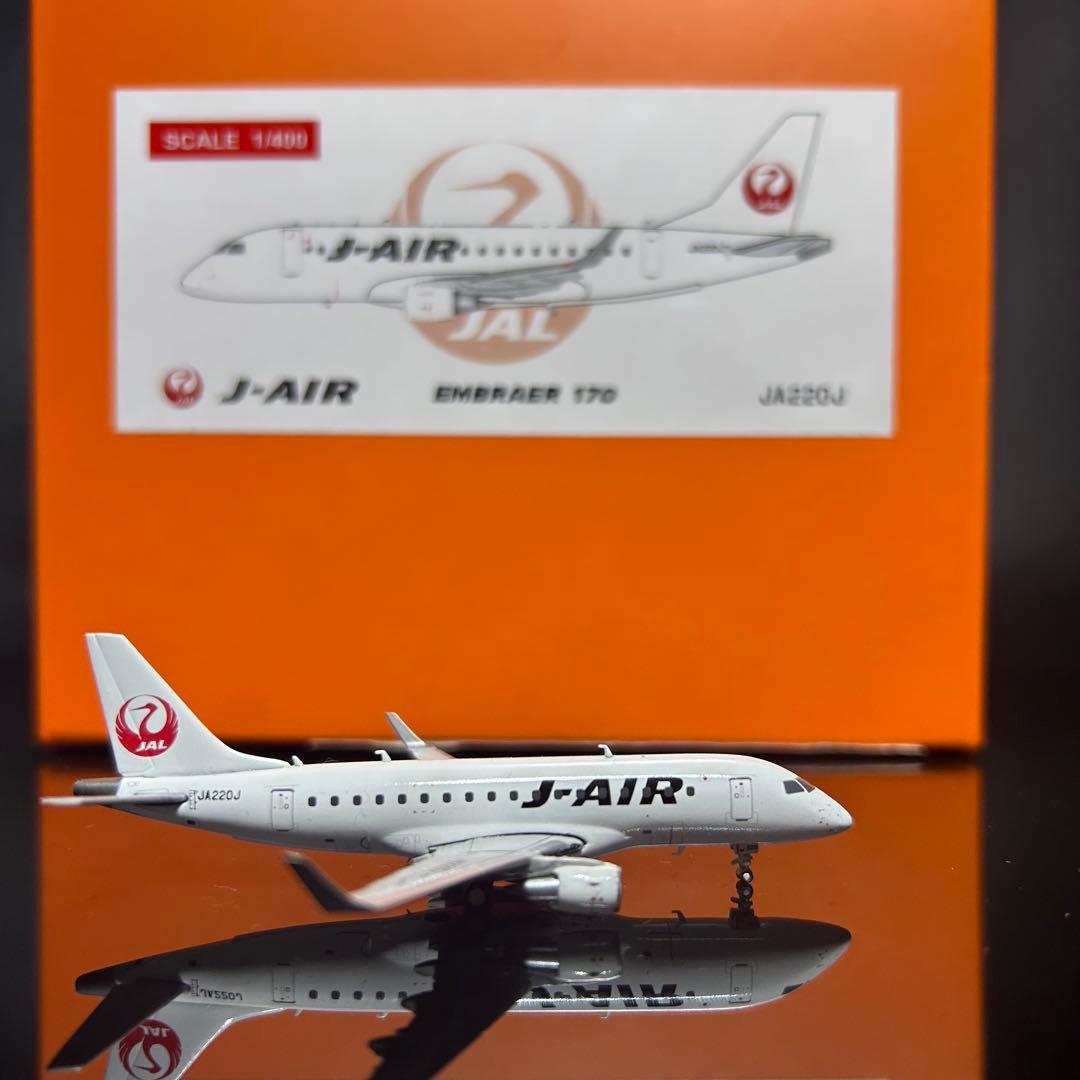 Jcwings JAL 日本航空E170 JA220J 1/400 J-AIR