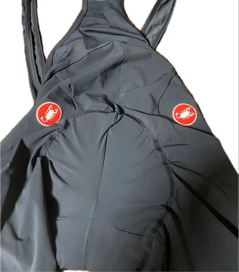 ★ 【未使用品】castelli　サイクルビブショーツ/XLメンズ　ネイビー
